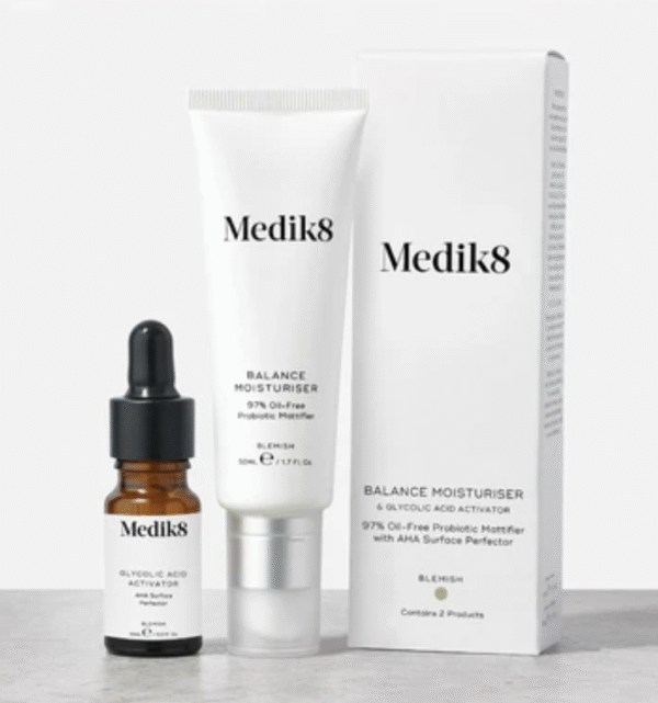 Balance Moisturiser with Glycolic Acid Activator