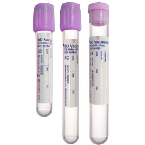 vacutainer lavendar